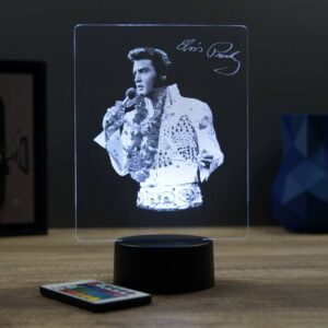 Lampe illusion 3D Elvis Presley