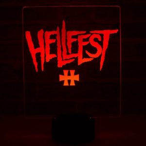 Lampe illusion 3D HellFest