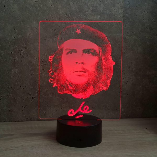 Lampe illusion 3D Che Guevara