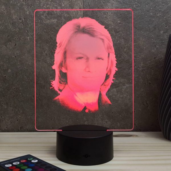 Lampe illusion 3D Claude François