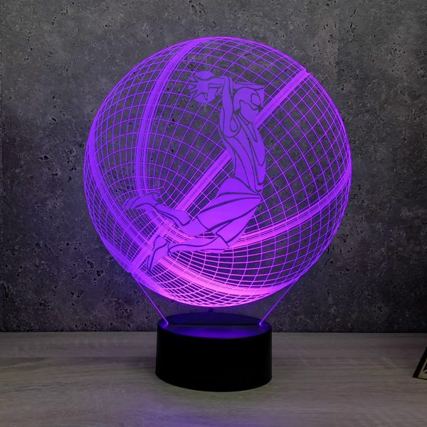 Lampe illusion 3D Basket Dunk