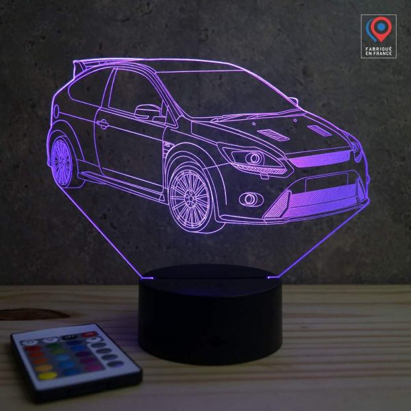 Lampe illusion 3D Ford Focus RS