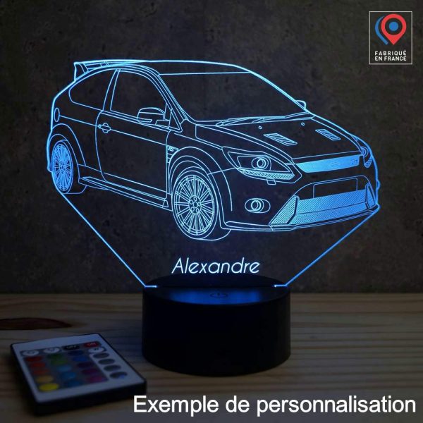 Lampe illusion 3D Ford Focus RS
