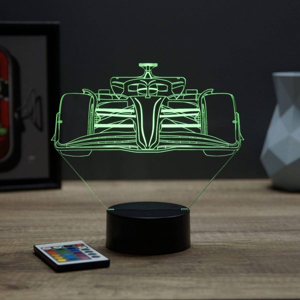 Lampe illusion 3D Formule 1 F1