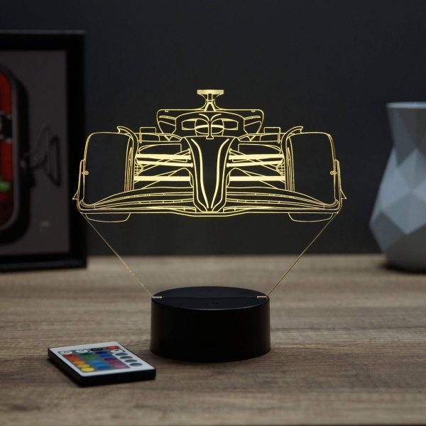 Lampe illusion 3D Formule 1 F1