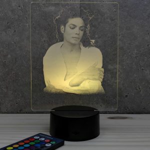 Lampe illusion 3D Michael Jackson