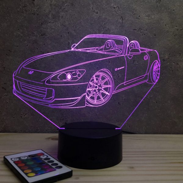 Lampe illusion 3D Honda S2000