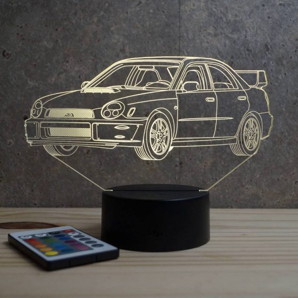 Lampe illusion 3D Subaru Impreza 2001