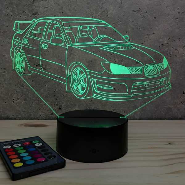 Lampe illusion 3D Subaru Impreza 2016