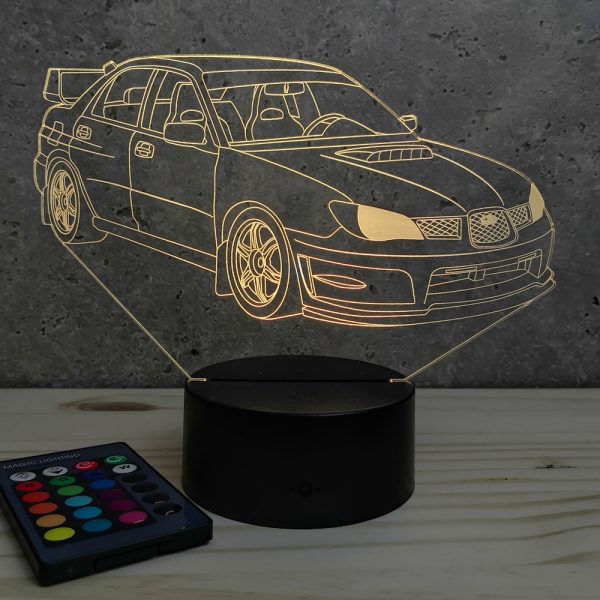 Lampe illusion 3D Subaru Impreza 2016