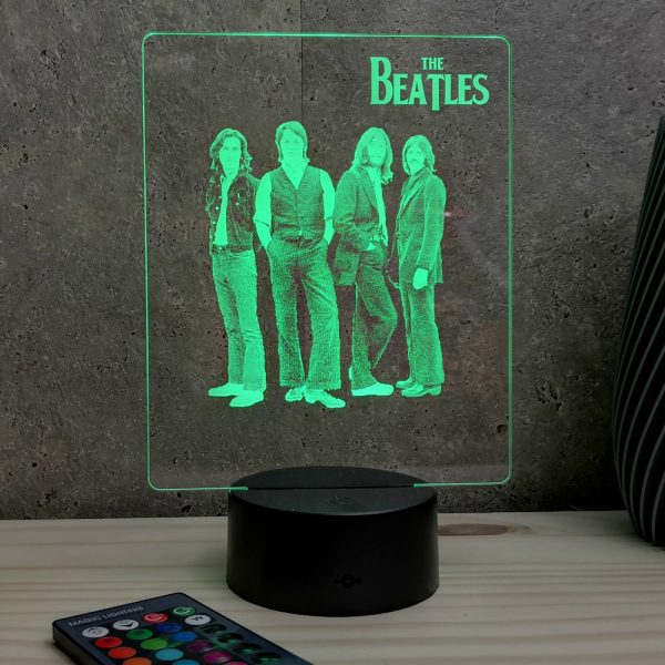 Lampe illusion 3D The Beatles