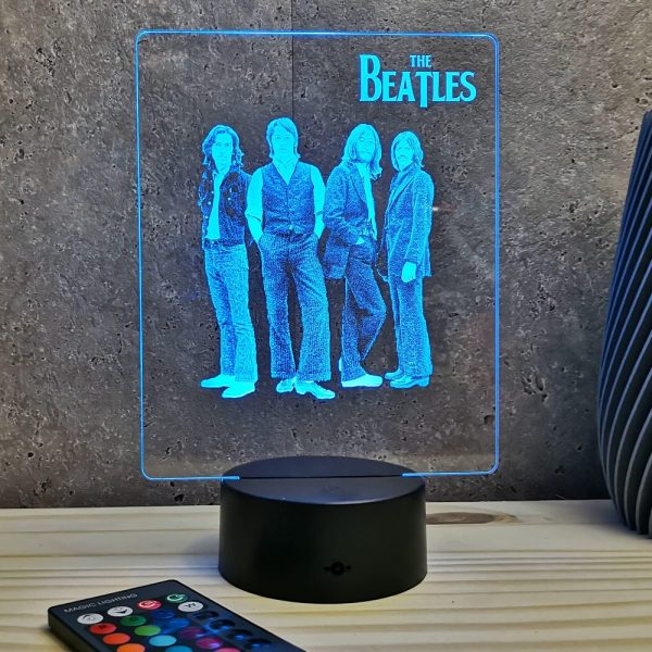 Lampe illusion 3D The Beatles