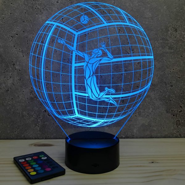 Lampe illusion 3D Volley Smash
