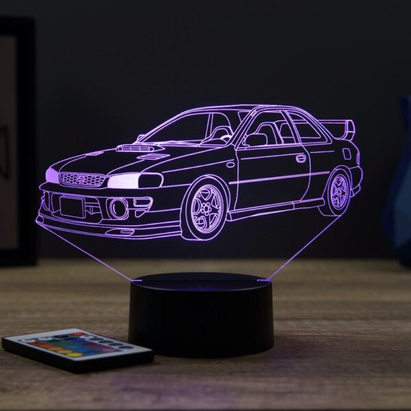 Lampe illusion 3D Subaru Impreza 1999
