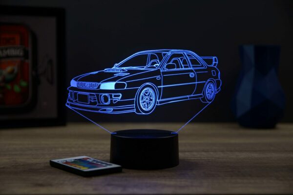 Lampe illusion 3D Subaru Impreza 1999
