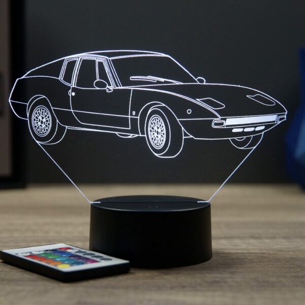 Lampe illusion 3D Fiat 850 Lombardi