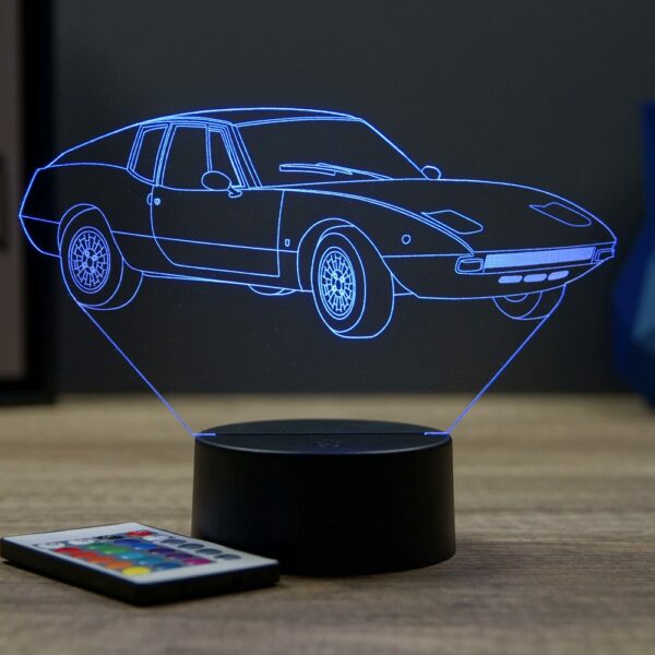 Lampe illusion 3D Fiat 850 Lombardi