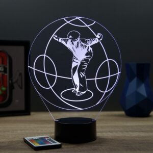 Lampe illusion 3D Pétanque